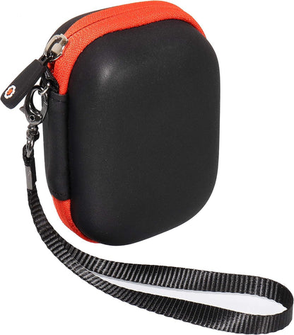 GETGEAR Protective case for FlightScope Mevo-Portable Personal Launch Monitor for Golf, mesh Accessories Pocket for Cable, Convenient Carabiner GETGEAR