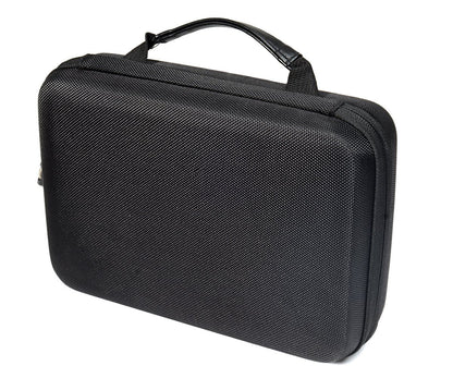 Professional Portable Recorder Case with DIY Foam Inlay for DR-05, DR-40, DR-22L, DR-100MKll, DR-1, Mini Tripod, Adapter, Mic Pop Windscreen, Smart Accessory Padding Solution for SD Cards, cabl WGear