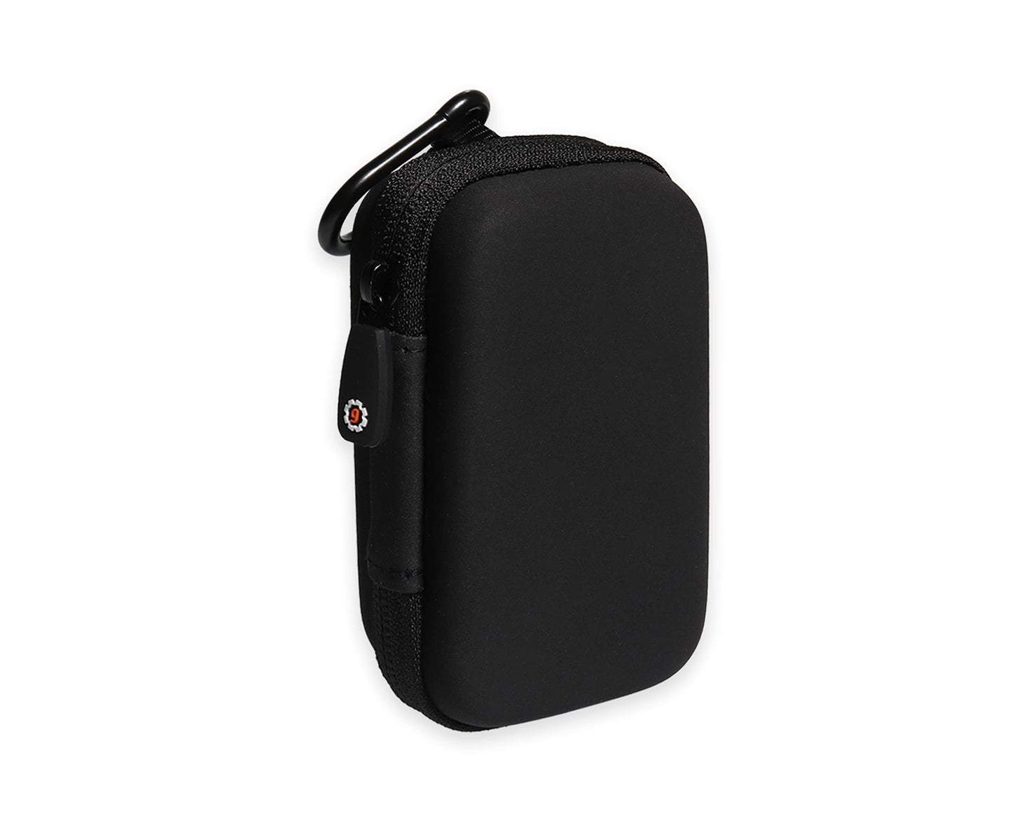 getgear case for SanDisk Extreme, Extreme Pro Portable SSD Compatible with 500GB, 1TB, 2TB, 4TB, Black with Orange Contrast Handy Travel case GETGEAR