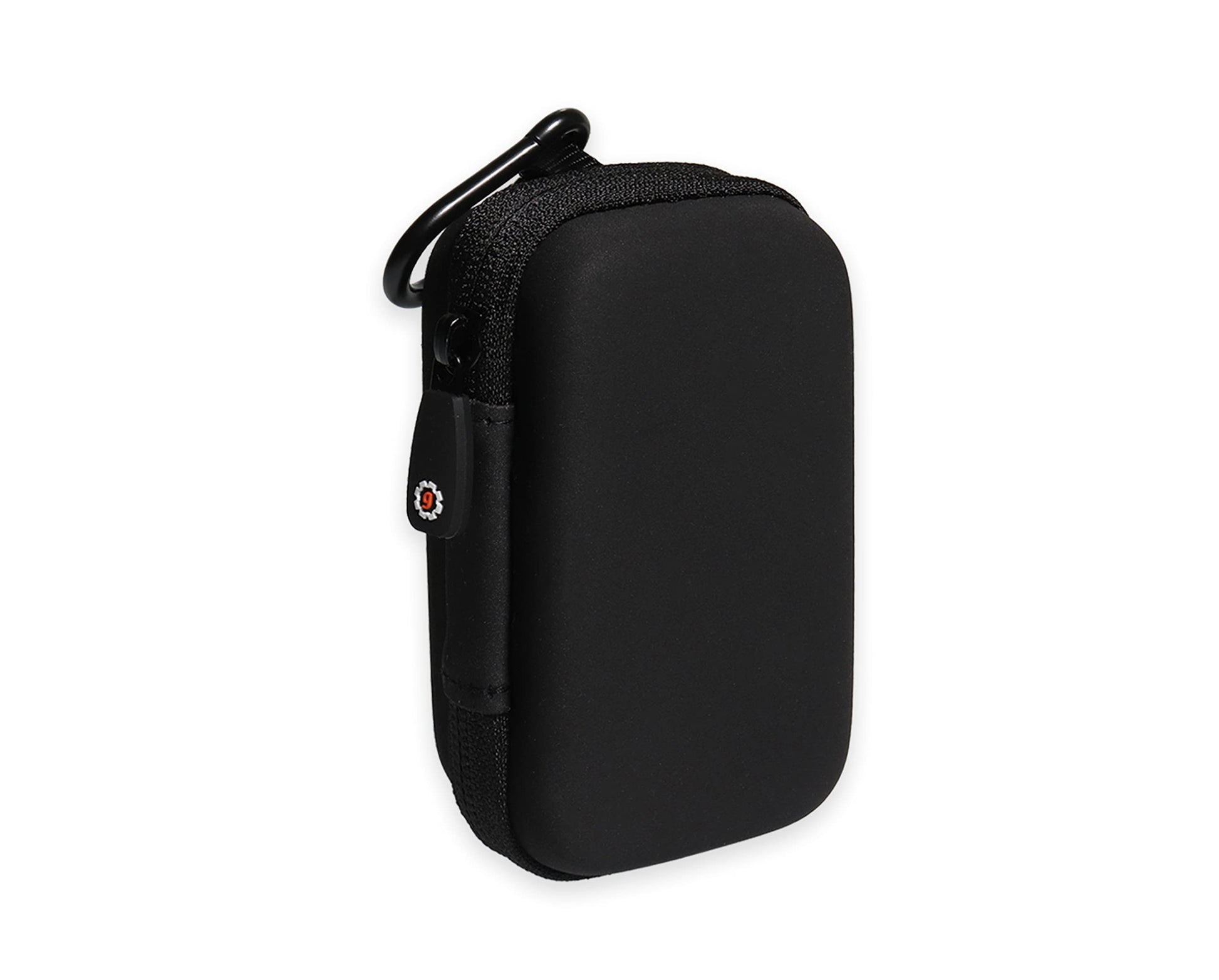 getgear case for SanDisk Extreme, Extreme Pro Portable SSD Compatible with 500GB, 1TB, 2TB, 4TB, Black with Orange Contrast Handy Travel case GETGEAR