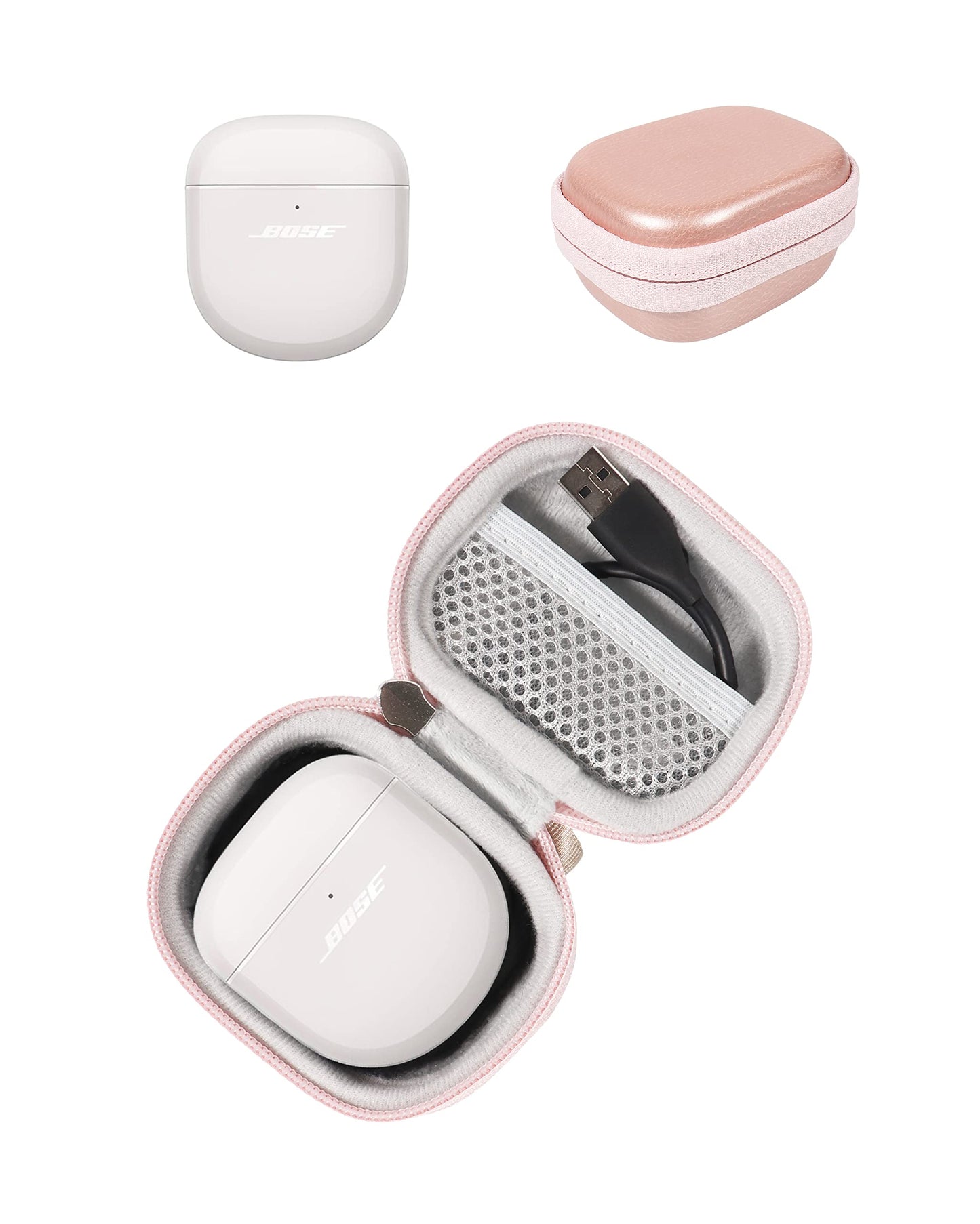 getgear case for New Bose QuietComfort Earbuds II, Wireless Bluetooth Earbuds GETGEAR