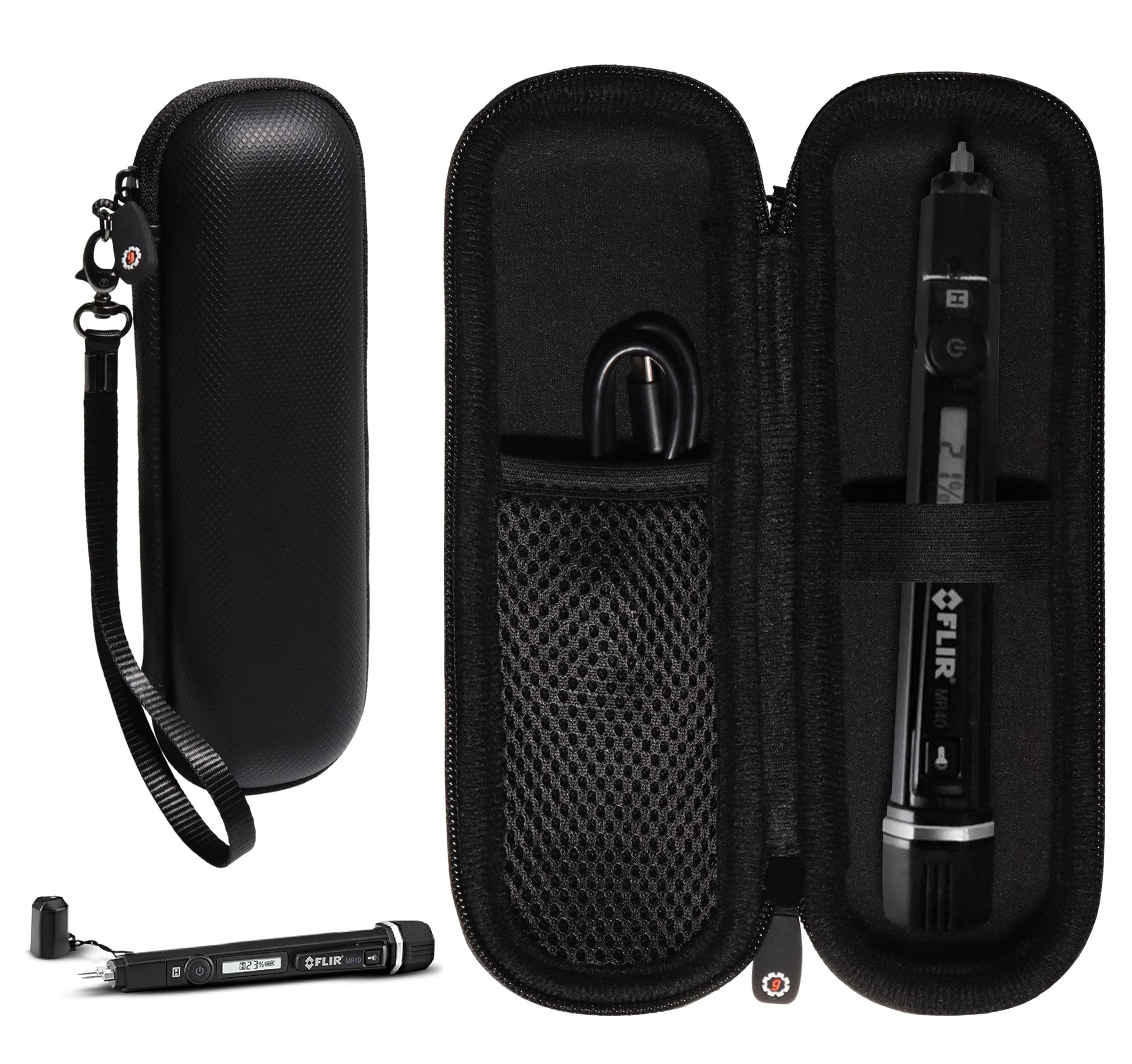 GETGEAR Moisture Pen Case for FLIR M40, portable slim organizing case GETGEAR