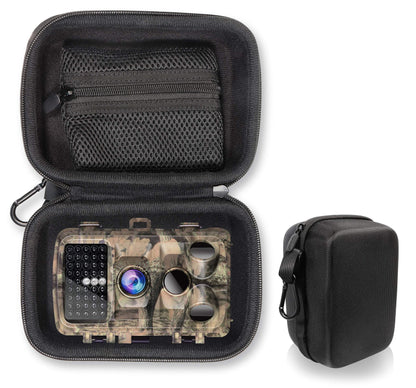 GETGEAR Trail Game Camera Case for Campark T70, T45, T40, T30, T20, WiFi, WiFi Bluetooth, Also Good for Bushnell Trophy, GardeoPro A3, A3S, E2s, E5, E6; Vikeri; Viture, WOSODA, Meidase SL122 GETGEAR