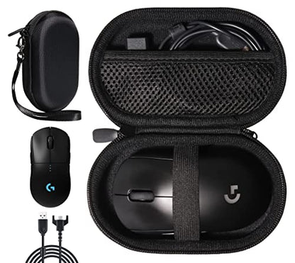 GETGEAR Mouse case for Logitech G PRO X Superlight/Logitech G Pro/Logitech G305 Lightspeed Wireless Gaming Mouse .Also fit for Logitech M510 Wireless Computer Mouse GETGEAR