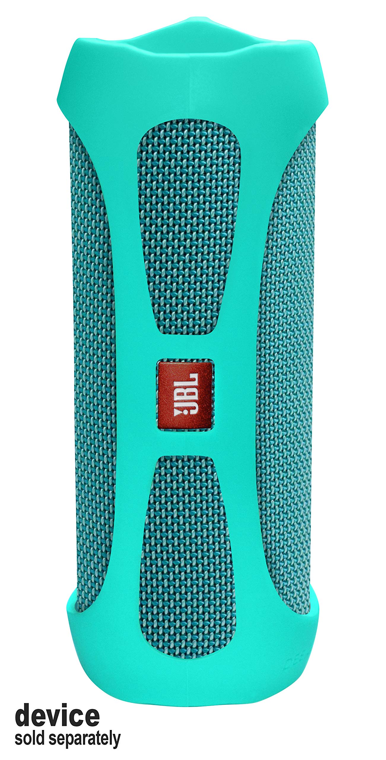 GETGEAR Silicone Cover Sleeve forJBL Flip 4 Waterproof Portable Bluetooth Speaker, Customized Design Skin Portable Protection Solution, Best Matching in Shape and Color GETGEAR