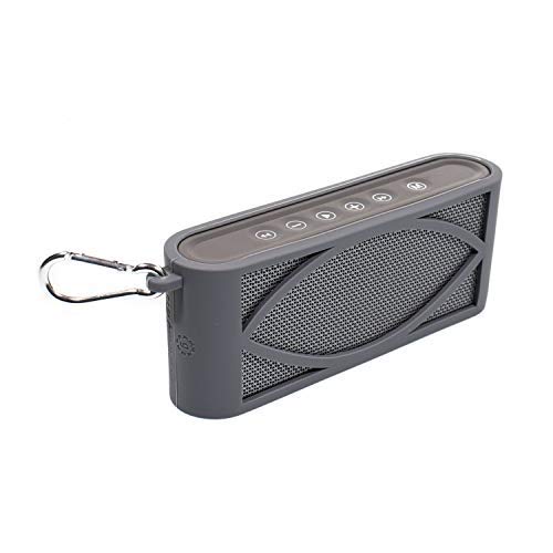 GETGEAR Customized Silicon Skin for Antimi Bluetooth Speaker,FM Radio Player,MP3 Player Stereo Portable Wireless Speaker, Shock and Shake Proof, Easy to go Carabiner GETGEAR