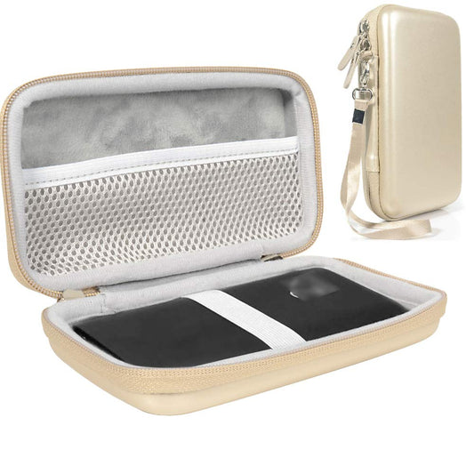 WGear case for GlocalMe Mobile Hotspot Compatible with G4 Pro 4G LTE, G3 4G LTE, U2S 4G LTE, U3, U3 4G LTE, mesh Accessory Pocket, Detachable Wrist Strap WGear