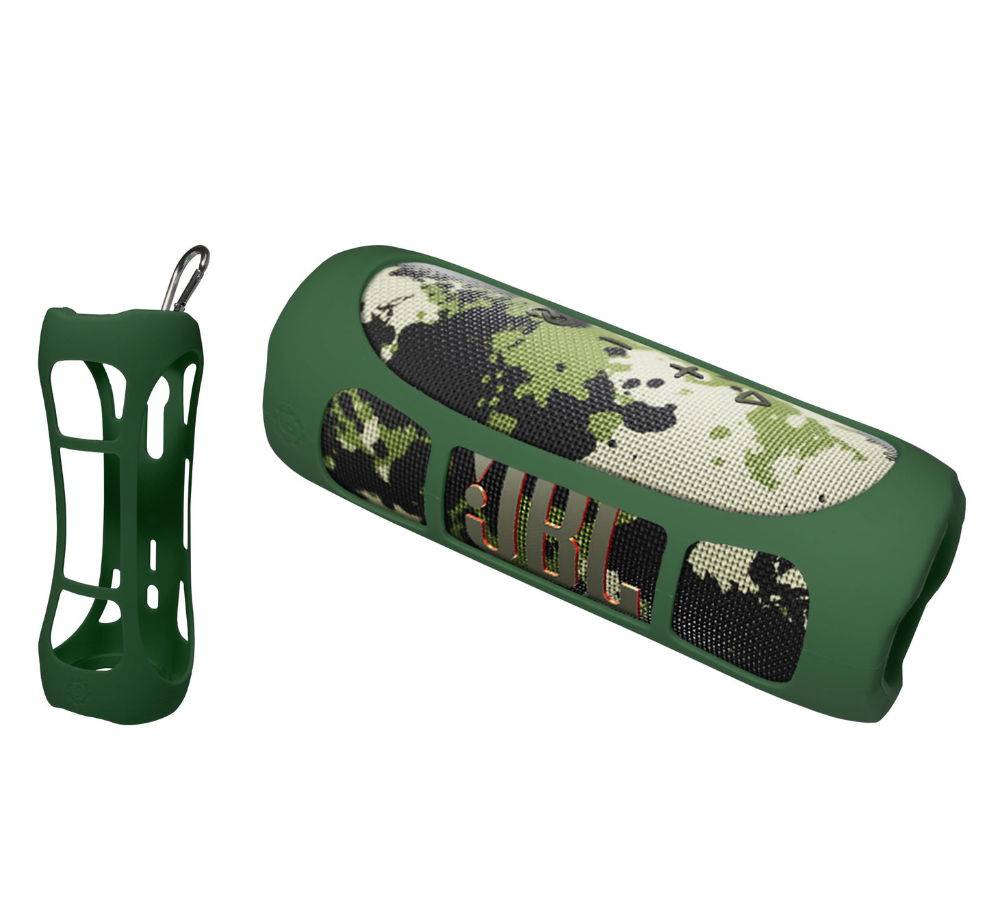 GETGEAR Silicone Cover Sleeve for JBL Flip 6 Portable Bluetooth Speaker, Customized Design Cover Portable Protection Solution, Best Matching in Shape and Color GETGEAR