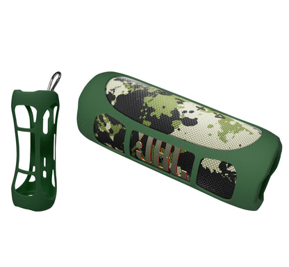 GETGEAR Silicone Cover Sleeve for JBL Flip 6 Portable Bluetooth Speaker, Customized Design Cover Portable Protection Solution, Best Matching in Shape and Color GETGEAR