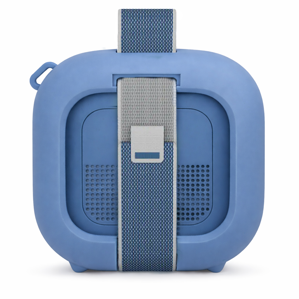 GETGEAR Protective Silicone case for Bose New SoundLink Micro Portable Bluetooth Speaker (2nd Gen) -Anti-Slip Silicone Cover with Stand Feet,Carabiner & Adjustable Neck Strap getgearcase