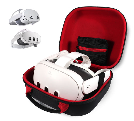Protective VR Headset Case for Meta Quest 3 w/ Lens Guard getgearcase