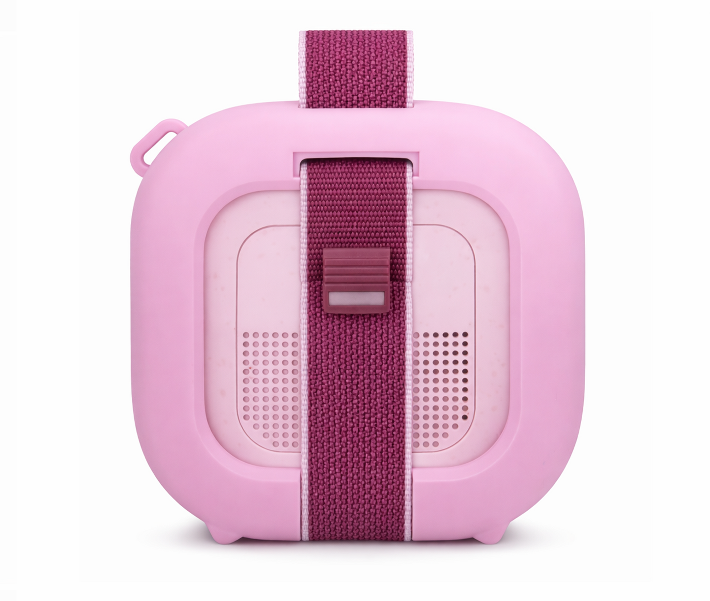 GETGEAR Protective Silicone case for Bose New SoundLink Micro Portable Bluetooth Speaker (2nd Gen) -Anti-Slip Silicone Cover with Stand Feet,Carabiner & Adjustable Neck Strap getgearcase