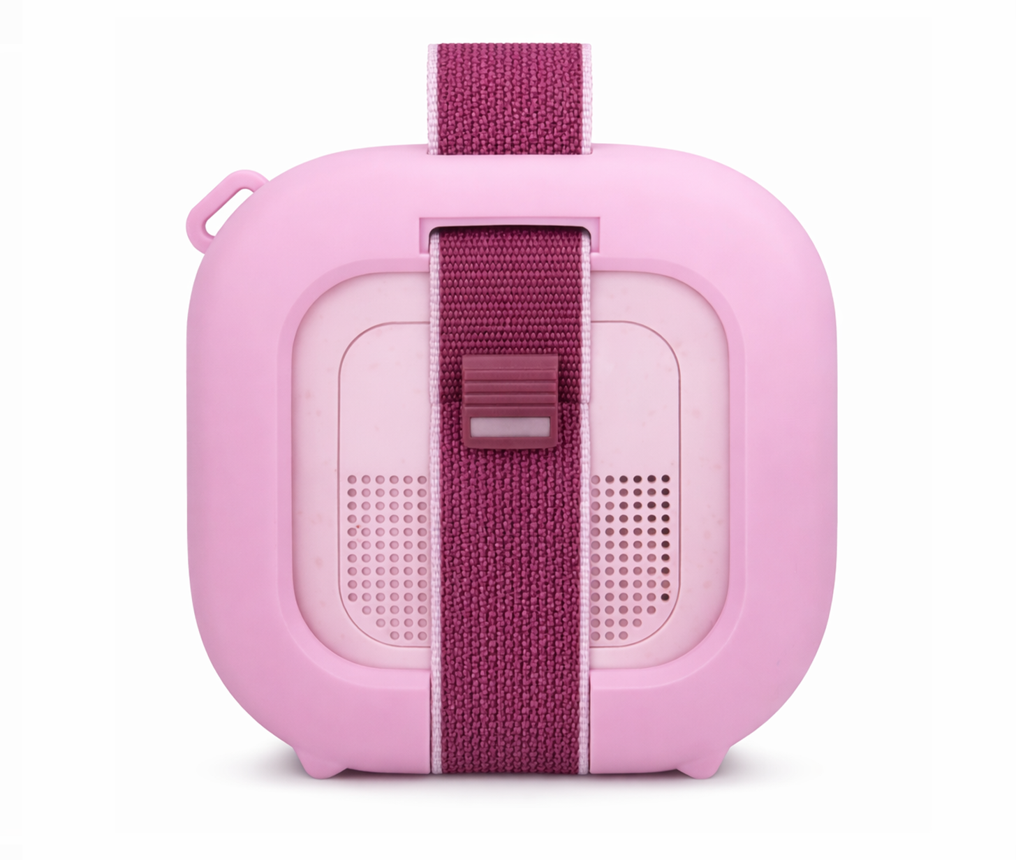 GETGEAR Protective Silicone case for Bose New SoundLink Micro Portable Bluetooth Speaker (2nd Gen) -Anti-Slip Silicone Cover with Stand Feet,Carabiner & Adjustable Neck Strap getgearcase