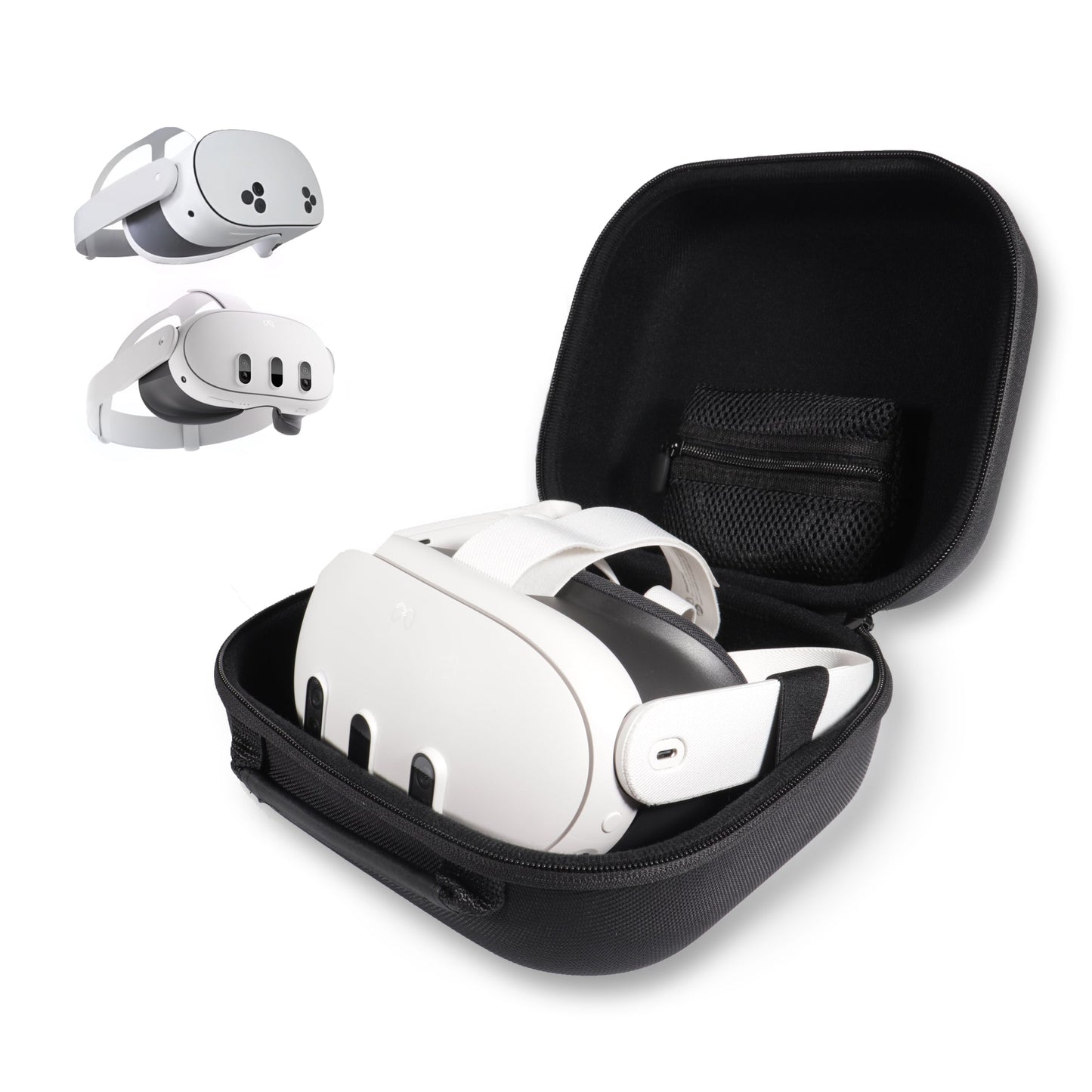 Protective VR Headset Case for Meta Quest 3 w/ Lens Guard getgearcase