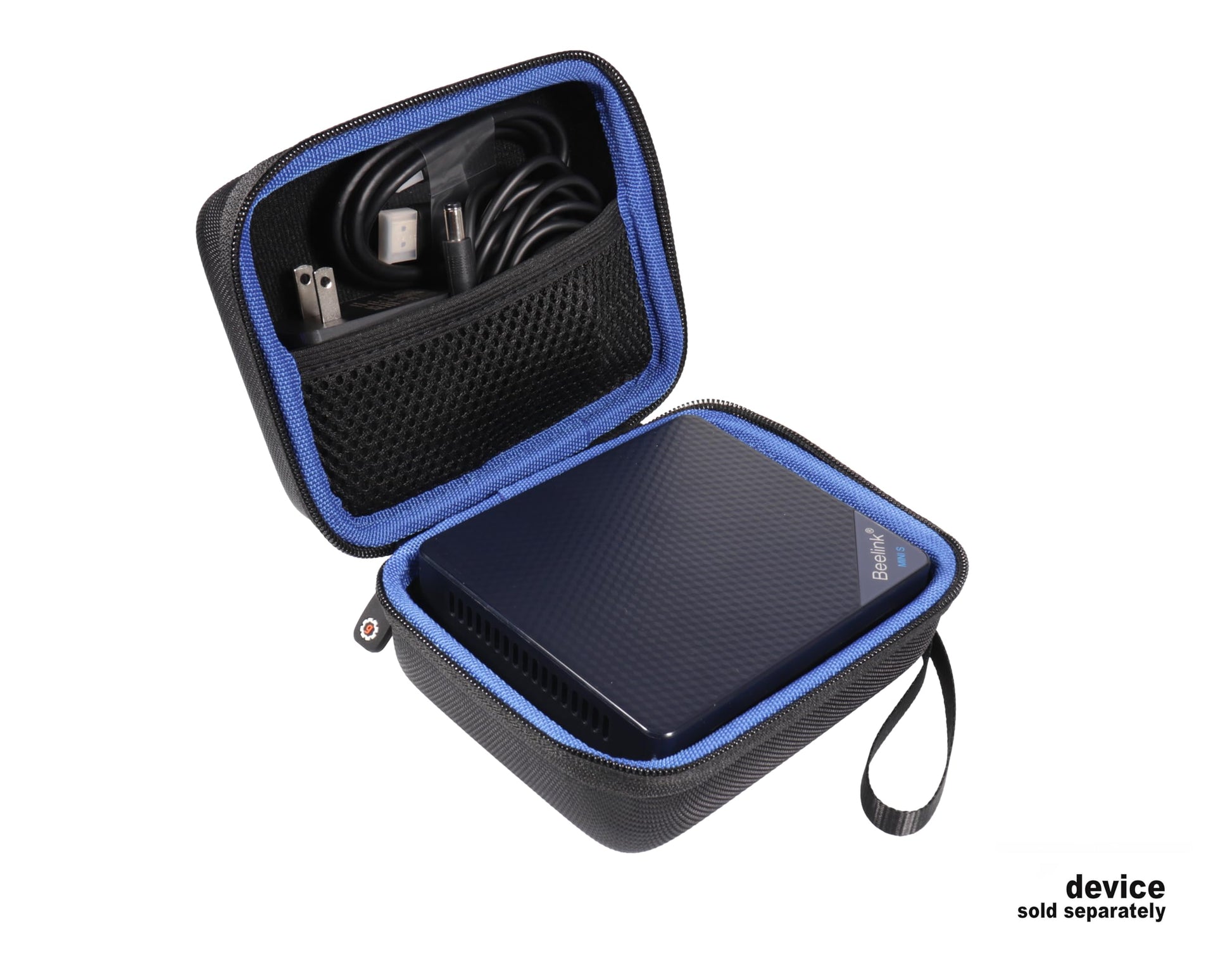 GETGEAR Mini PC Case for BEELINK MINI PC compatible with Beelink S 12 Pro Mini PC, Mini S12 Pro, MINIS 12 PRO, compact consolidation case for Mini PC and cable GETGEAR