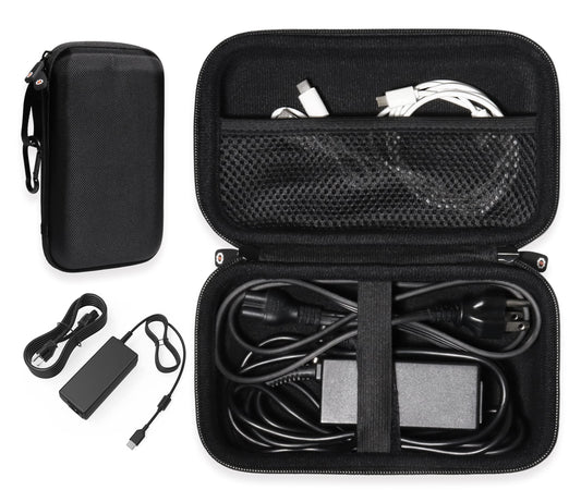 getgear AC Adapter Case for All Chromebook USB Type C Charger, Notebook Charger HP/Dell/Lenovo/Acer, Asus GETGEAR