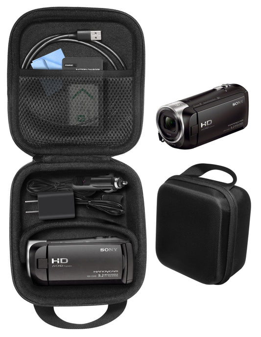 getgear Video Camera Camcorder Case for Canon VIXIA HF R800; Panasonic Full HD Video Camera Camcorder HC-V180K, HC-V770; Sony HDRCX405, CX440, CX240; LINNSE, kicteck, kimire, Heegomn, SEREER, ORDRO GETGEAR