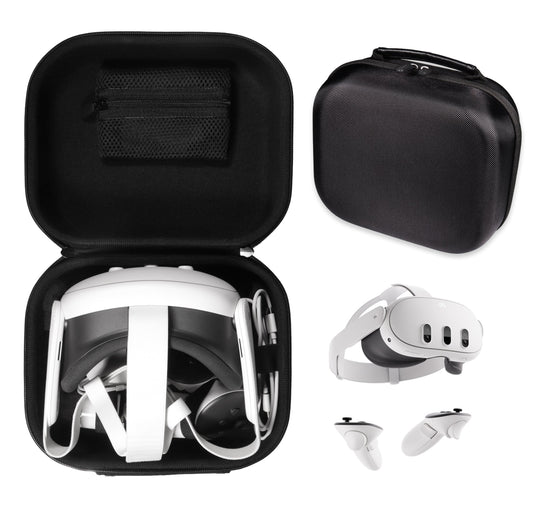Protective VR Headset Case for Meta Quest 3 w/ Lens Guard getgearcase