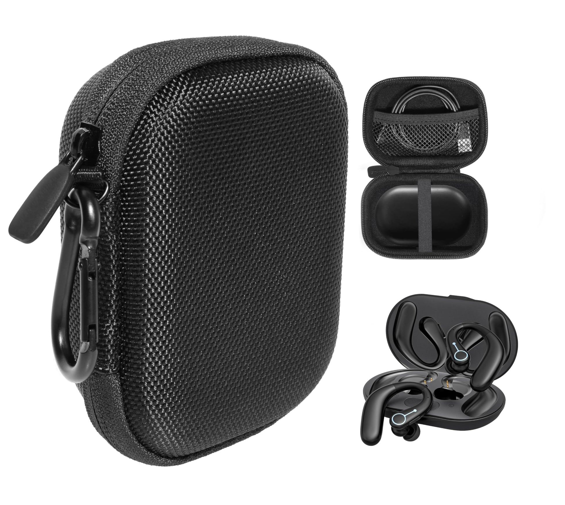 GETGEAR Protective Case for WASOCA F-Aid Hearing Aids, Hearing Aids for Seniors with Bluetooth, Rechargeable Hearing Aid GETGEAR