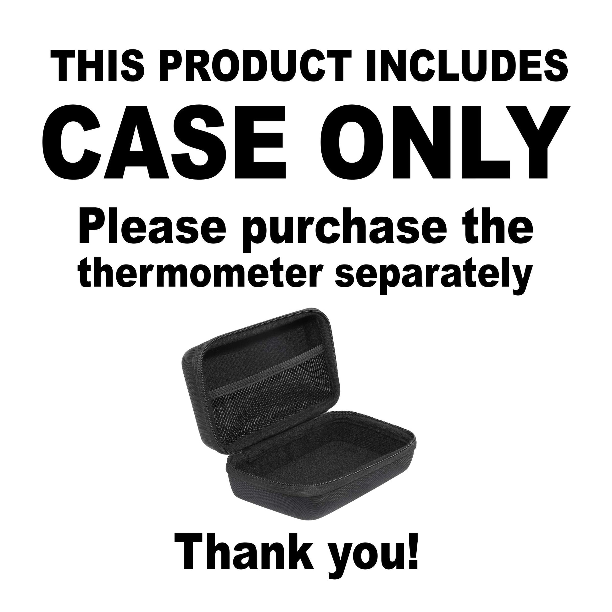 getgear case for Digital Forehead Thermometer, Universal for Non-Contact Infrared Forehead Thermometer Like AXYOFSP, REDESS, iCode, BrillianceHair, drtulz, AFRARELY, HIGBRE(Case Only) GETGEAR