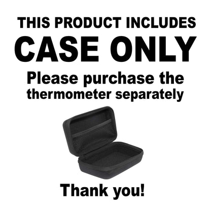 getgear case for Digital Forehead Thermometer, Universal for Non-Contact Infrared Forehead Thermometer Like AXYOFSP, REDESS, iCode, BrillianceHair, drtulz, AFRARELY, HIGBRE(Case Only) GETGEAR