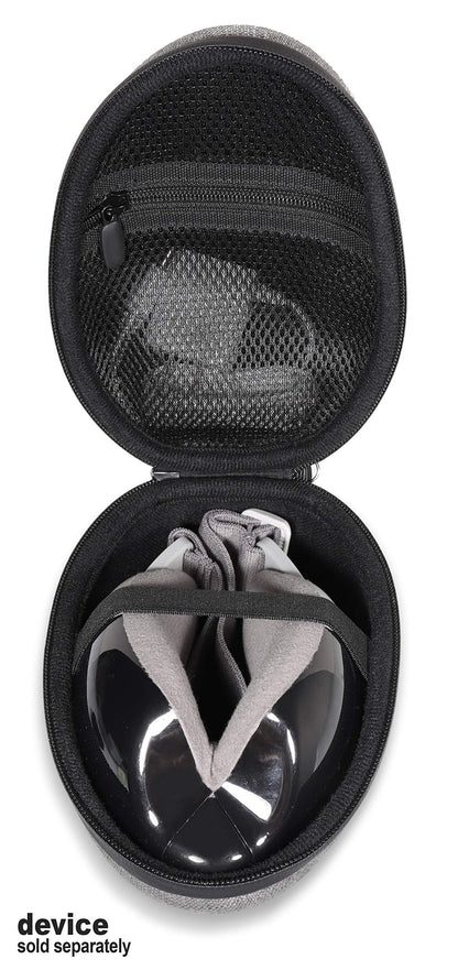 getgear Eye Massager Case for Electric Portable Eye Massager Like Breo iSee4, iSee 3S, Osito, BAIYE, RENPHO, Serenelife SLEYMSG40, (with Folded Massager Center Out) GETGEAR