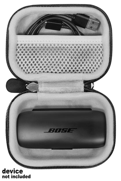 Featured Protective Case for Bose SoundSport Truly Wireless Sport Headphones Charger Box, Mesh Pocket for Cable and Other Accessories WGear