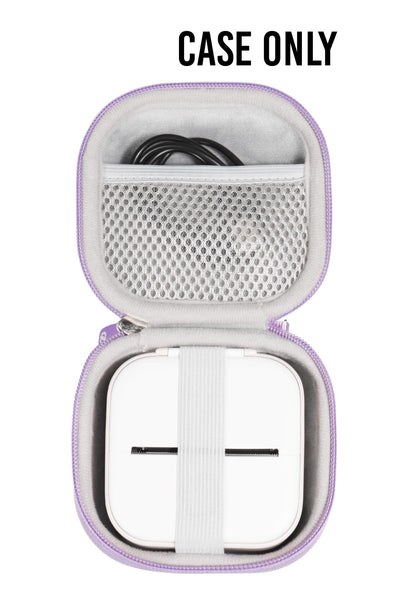 GETGEAR Printer Case for Mini Printer- Memoking T02 Mini Portable Small Printer, Sticker Printer case, Receipt Printer case