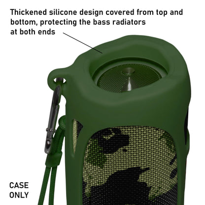 GETGEAR Silicone Cover Sleeve for JBL Flip 6 Portable Bluetooth Speaker, Customized Design Cover Portable Protection Solution, Best Matching in Shape and Color GETGEAR