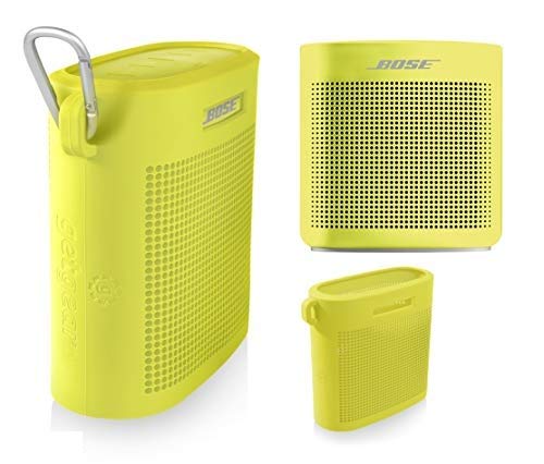 GETGEAR Tailor Made Silicon Cover for Bose SoundLink Color Bluetooth Speaker II, Safeguard from Shock, Shake and Scratch, Fully Cover with Sound Through Design GETGEAR