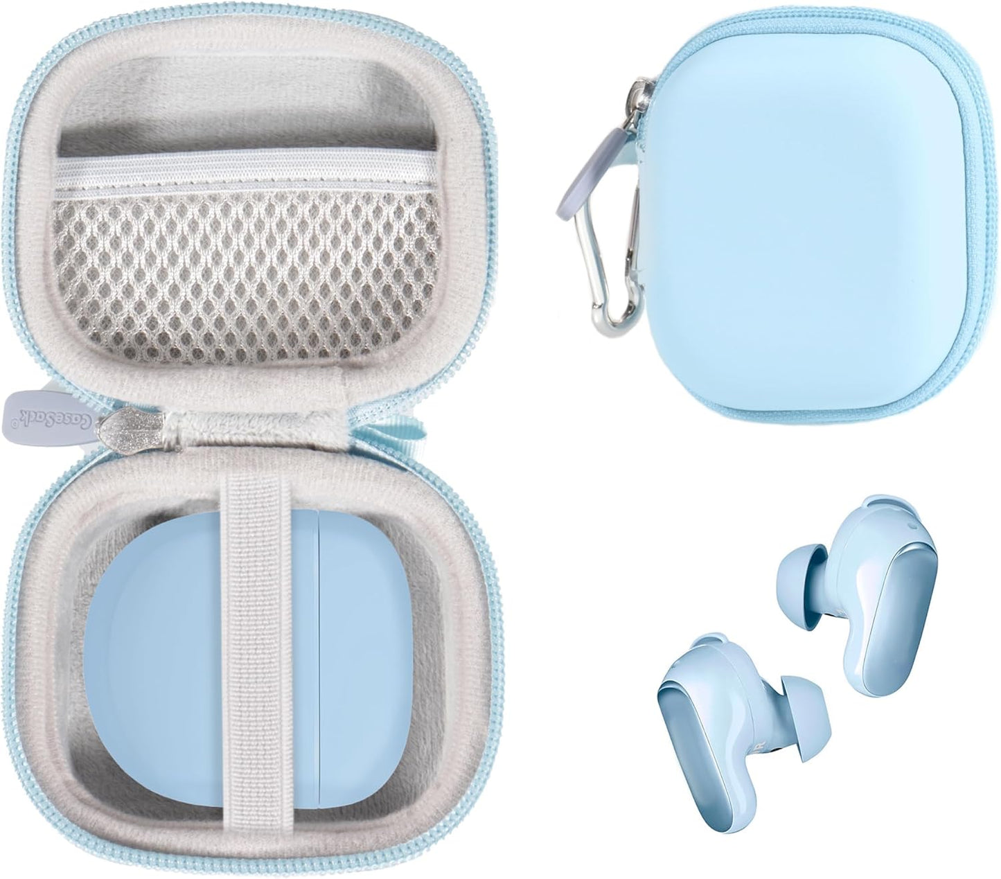 getgear case for New Bose QuietComfort Earbuds II, Wireless Bluetooth Earbuds GETGEAR