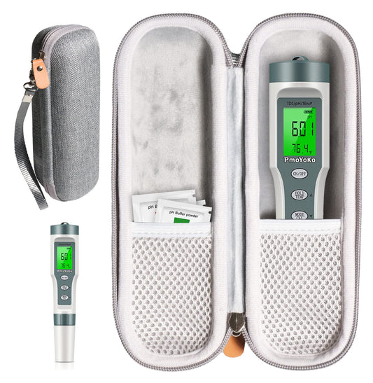 getgear PH Meter Case for PmoYoKo Digital pH/TDS Meter, Also fits for YINMIK, JulyPanny, Dr.Meter, AERI0GRO, Divolight GETGEAR