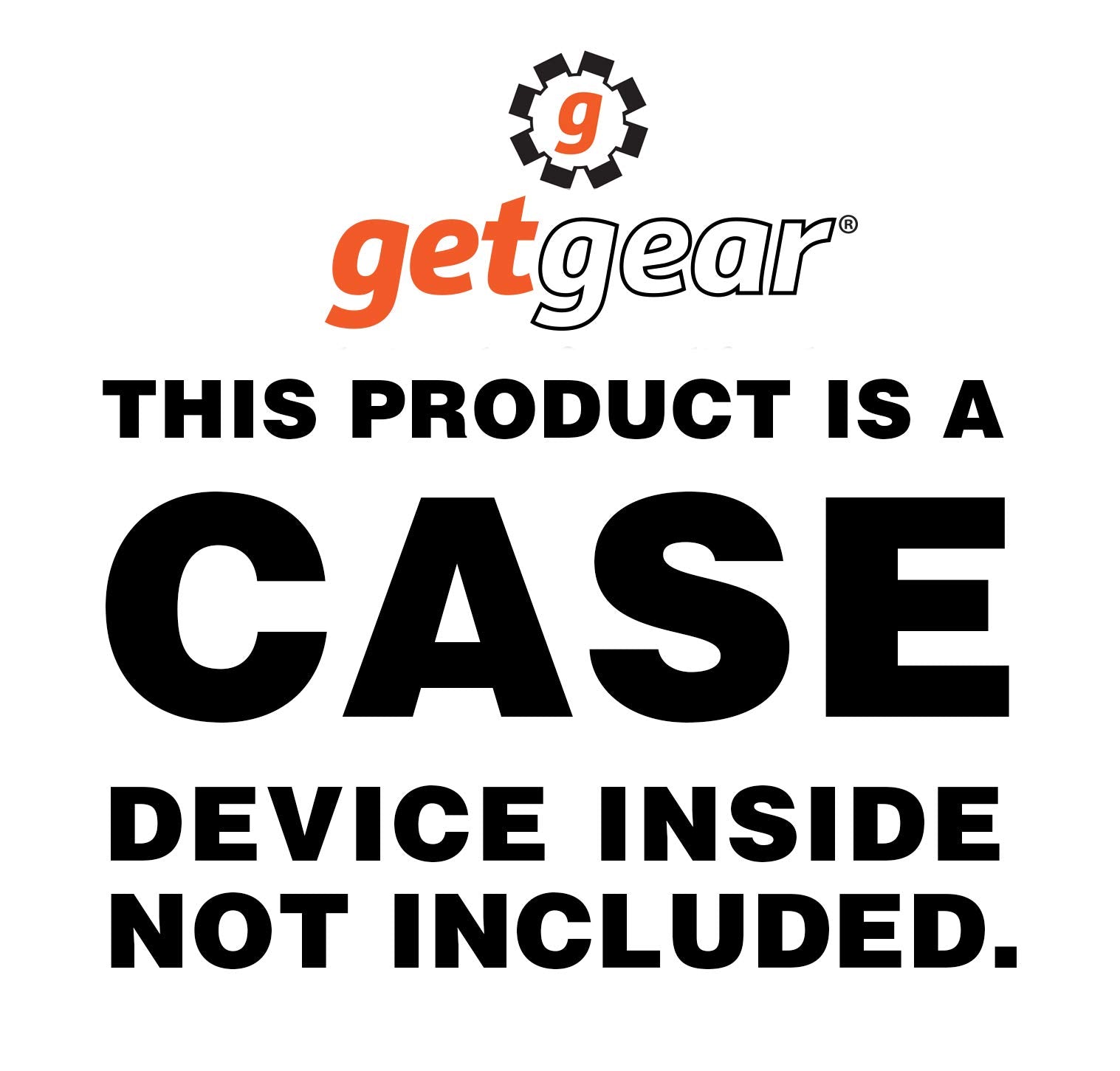 getgear Silicone Bumper for Samsung T7 Touch Portable SSD - 1TB, 2TB, 500GB, USB 3.2, Strong-Shock Absorbing, Slip-Resistant- Black GETGEAR