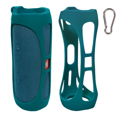 GETGEAR Silicone Cover Sleeve forJBL Waterproof Portable Bluetooth Speaker FLIP 5, Customized Design Skin Portable Protection Solution, Best Matching in Shape and Color GETGEAR