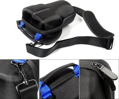 WGear DSLR Camera Lens kit Semi Hard Case for Canon EOS 7D 6D 5D Mark II III IV 5DS R EF 24-105mm f/4 F4 L is USM EF 24-70mm f/2.8L II USM DSLR Lens Kit, Strong, Removal Padding, Hand/Shoulder Strap WGear