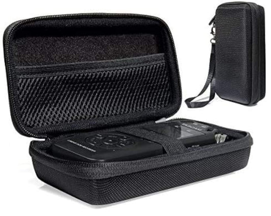 Professional Portable Recorder Case for Tascam DR-05, DR-40, DR-100MKII Music Recorder with mesh Pocket Cable, Outdoor Microphone Windscreen Muff, Elastic Strap, Strong and Light Weight Hard case WGear