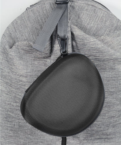 Foldable Headphone Case for Studio3, Studio2, Studio, Mpow 059/ Mpow H1/H2/H5/Thor, Audio-Technica ATH-M50x/M50/M70X/M40x/M30x/M20x, Bluedio Turbine T2s, T2 & T2, Black+Gray Zip WGear