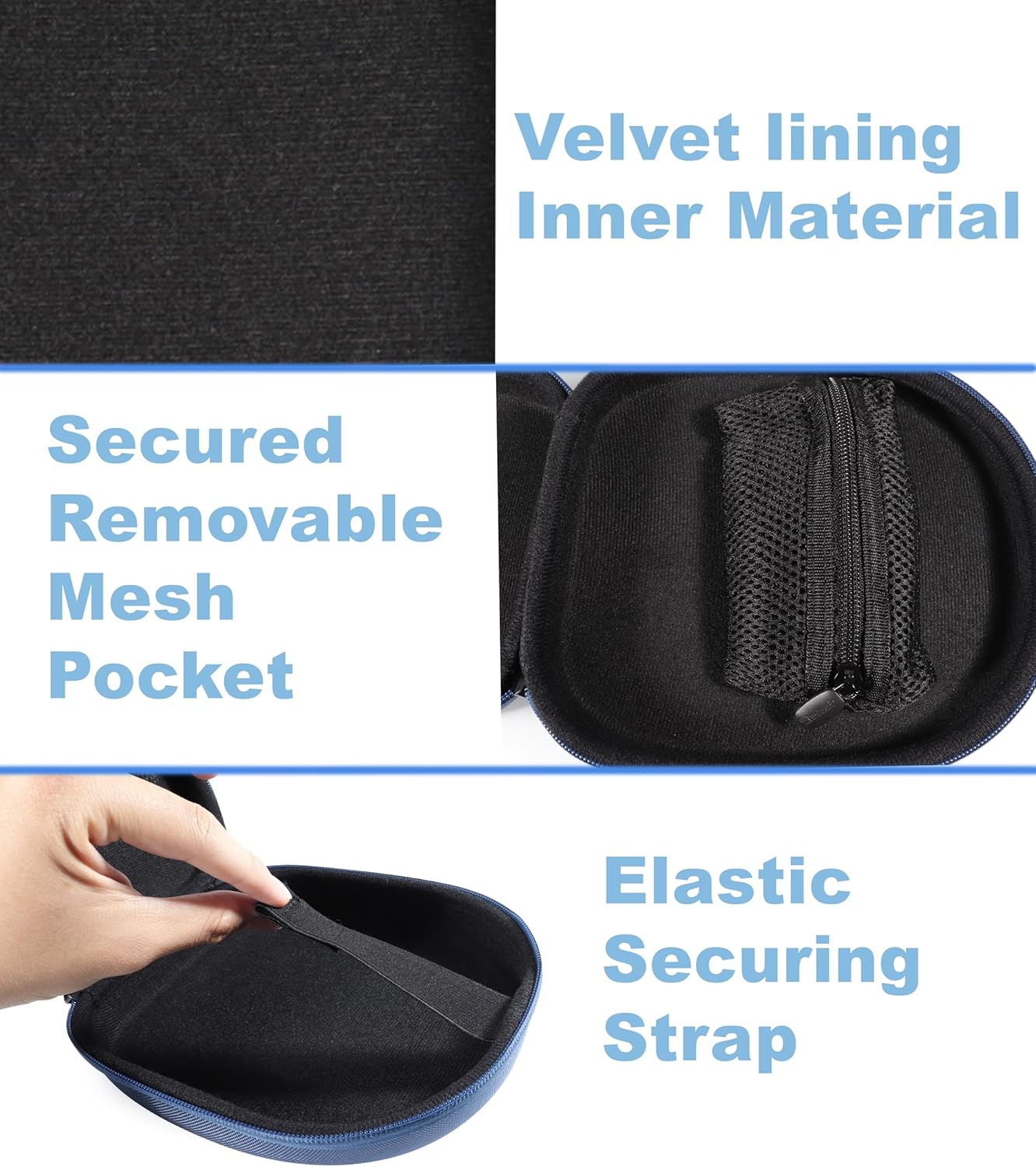 Travel Case for Bose QuietComfort / QC Headphones – Protective Carry Pouch getgearcase