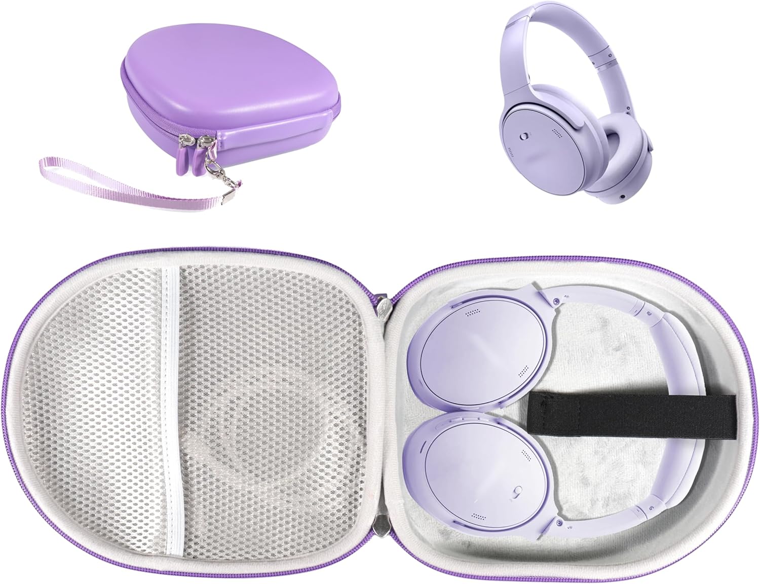 Travel Case for Bose QuietComfort / QC Headphones – Protective Carry Pouch getgearcase