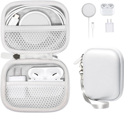 All-in-One Travel Case for iPhone MagSafe Charger, Battery Pack & AirPods – Compact Protective Organizer getgearcase