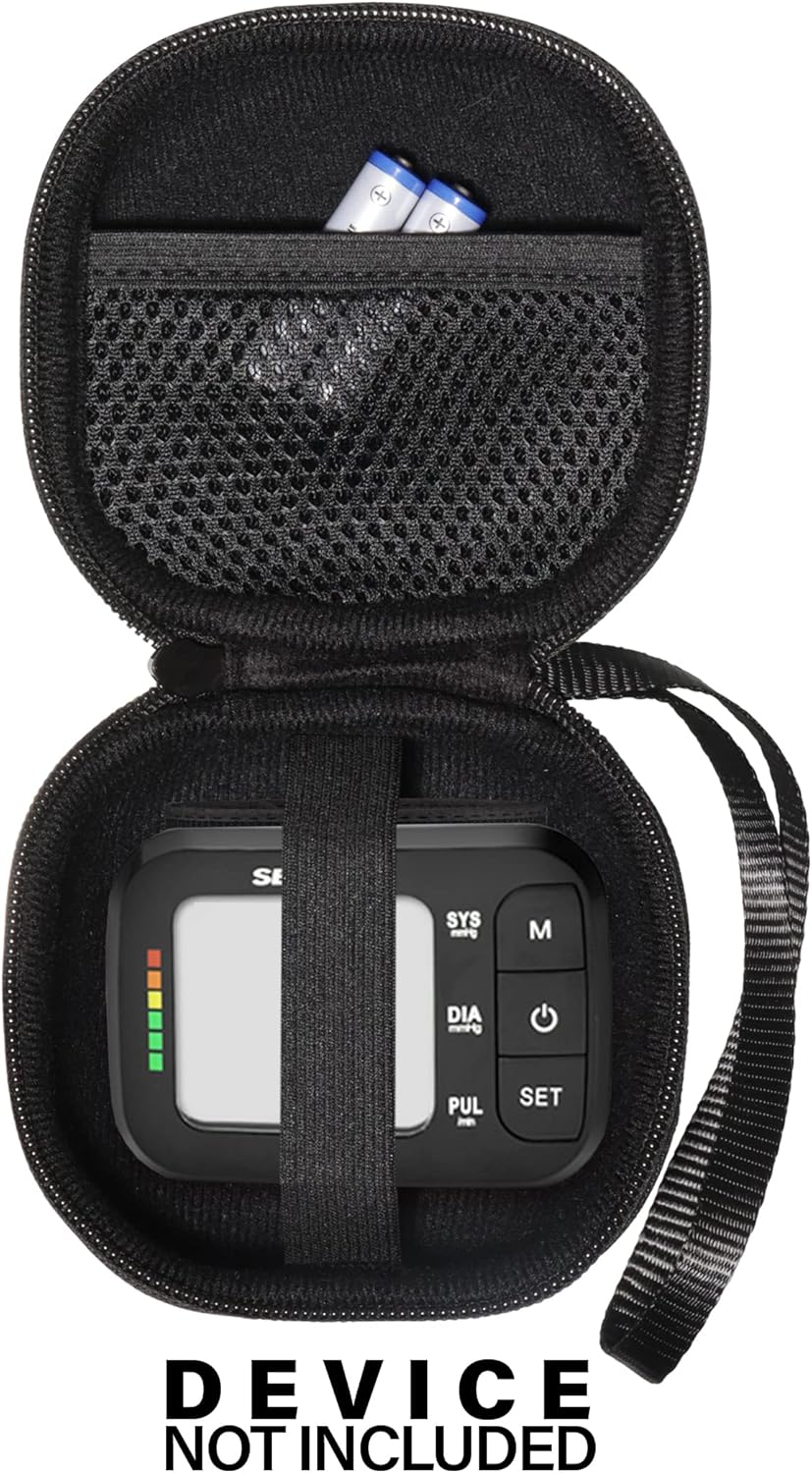 Travel Case for Sejoy Automatic Arm Blood Pressure Monitor – Travel & Home Protection getgearcase