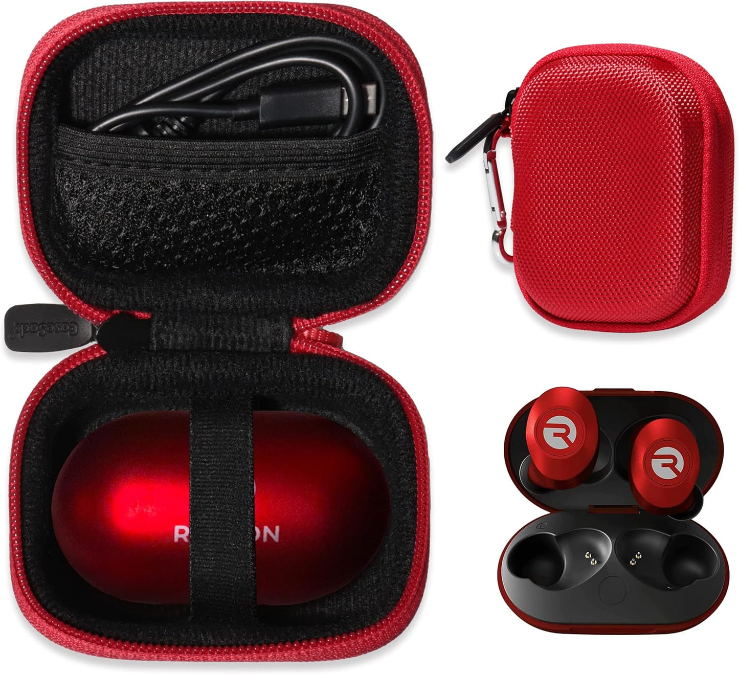 Raycon Everyday Earbuds Case Carrying Hard Travel Protective Storage Pouch Bag getgearcase