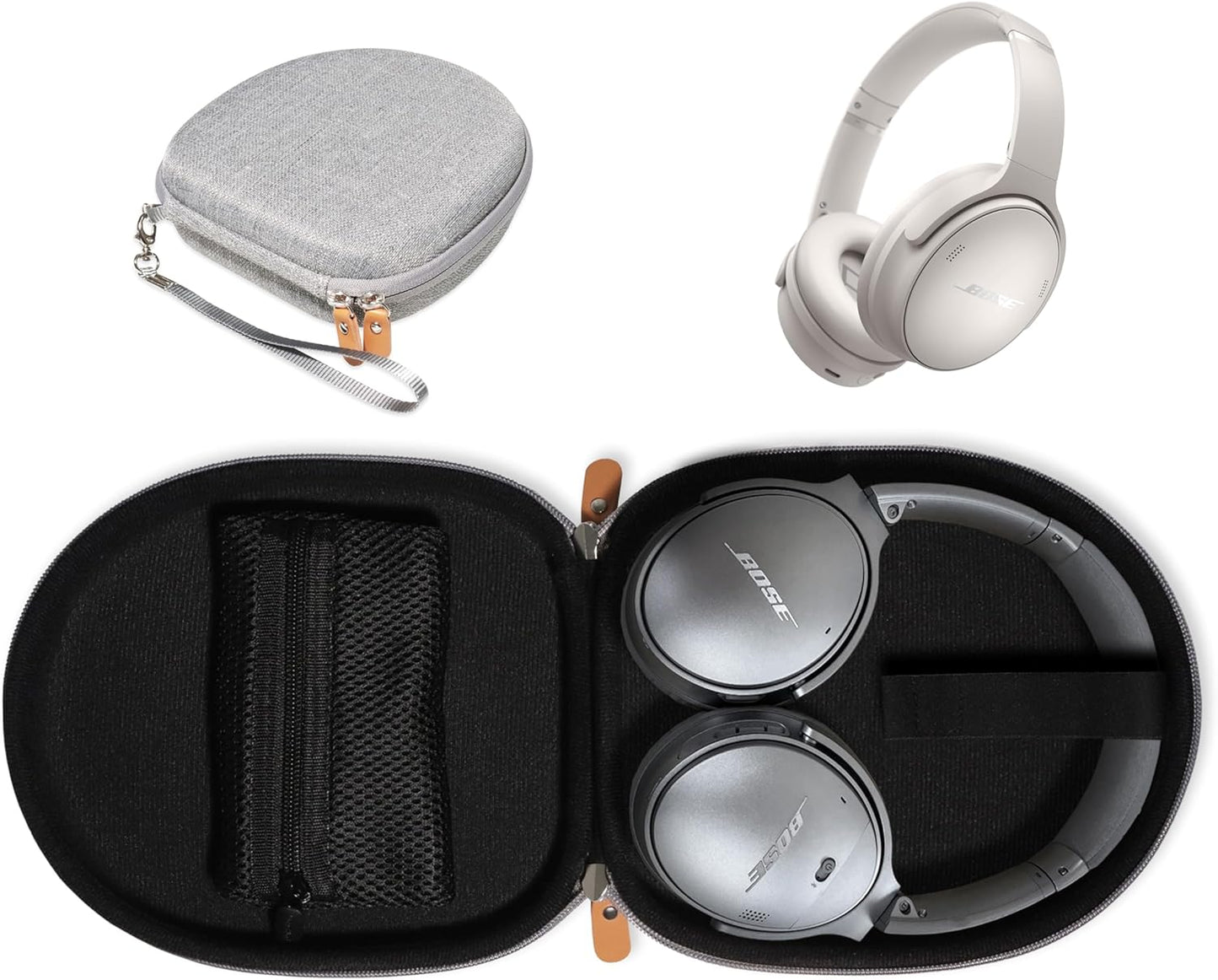 Travel Case for Bose QuietComfort / QC Headphones – Protective Carry Pouch getgearcase