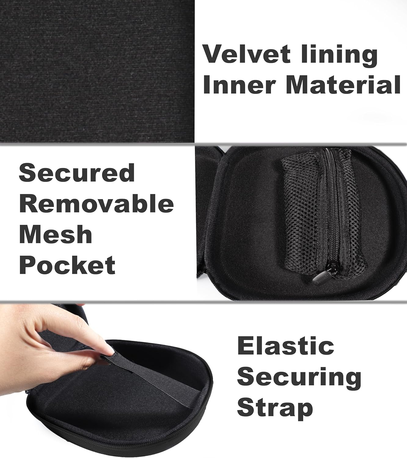 Travel Case for Bose QuietComfort / QC Headphones – Protective Carry Pouch getgearcase