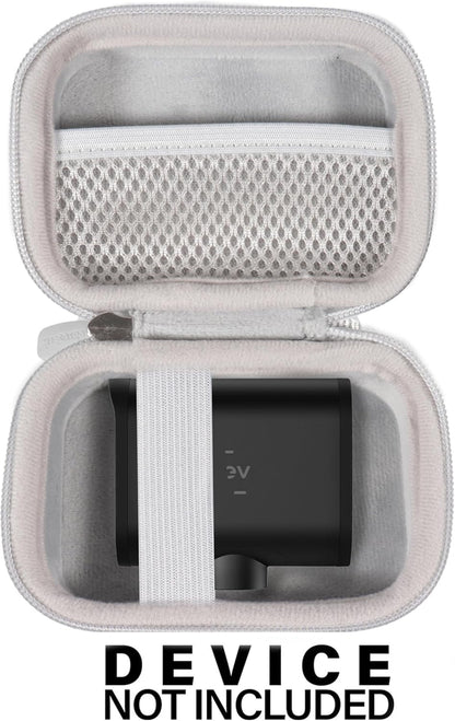 GETGEAR Hard Case for Logitech Mevo Start Live Streaming Camera – Shockproof, Water-Resistant Travel Case with Accessory Storage