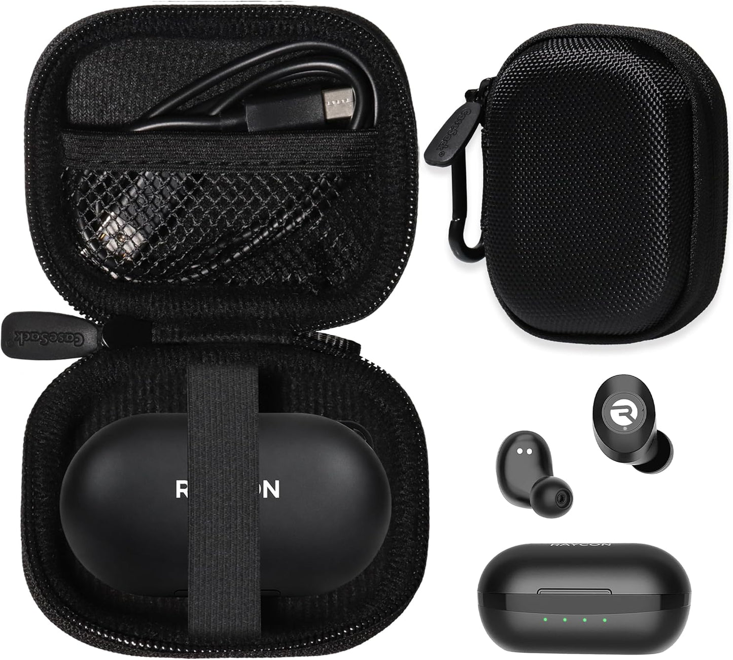 Raycon Everyday Earbuds Case Carrying Hard Travel Protective Storage Pouch Bag getgearcase