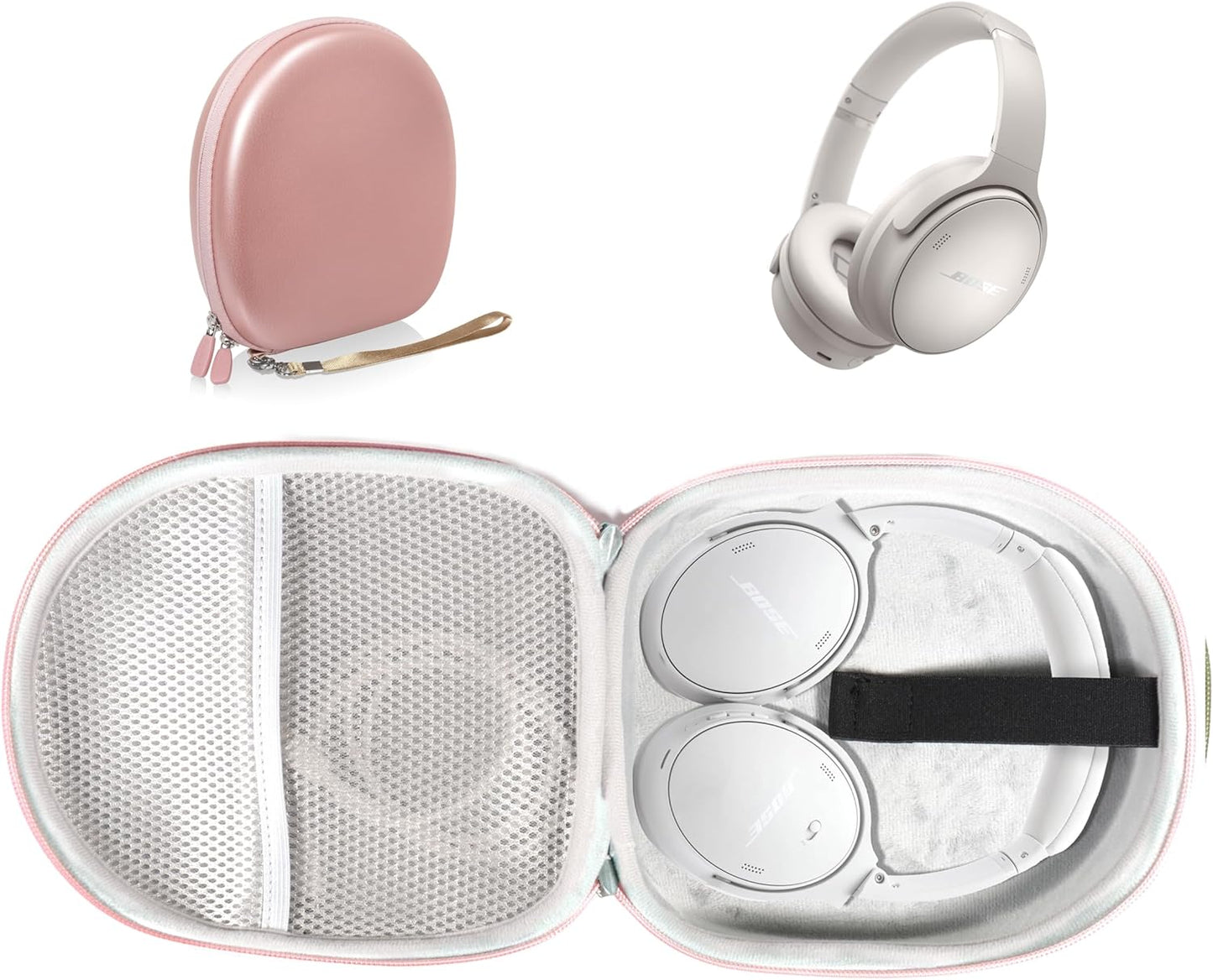 Travel Case for Bose QuietComfort / QC Headphones – Protective Carry Pouch getgearcase