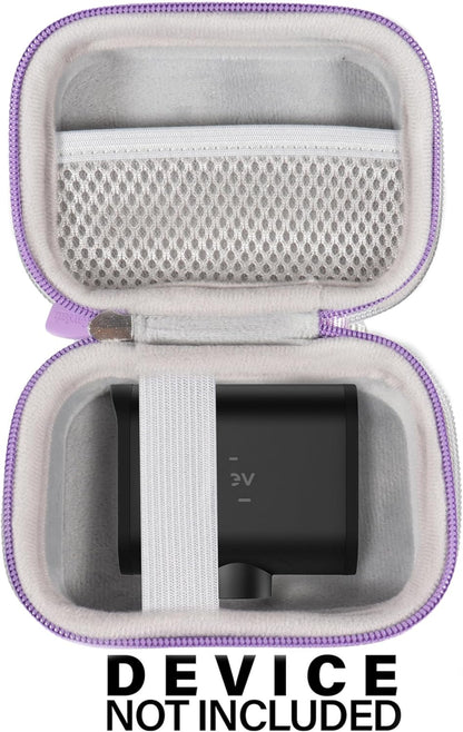 GETGEAR Hard Case for Logitech Mevo Start Live Streaming Camera – Shockproof, Water-Resistant Travel Case with Accessory Storage