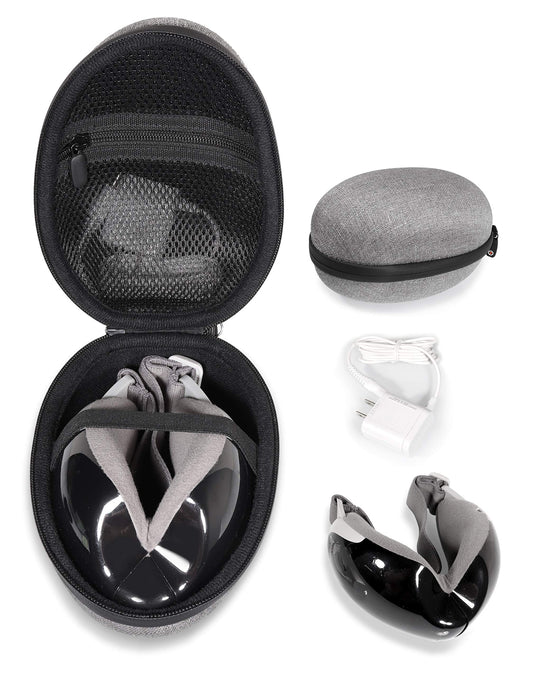 getgear Eye Massager Case for Electric Portable Eye Massager Like Breo iSee4, iSee 3S, Osito, BAIYE, RENPHO, Serenelife SLEYMSG40, (with Folded Massager Center Out) GETGEAR