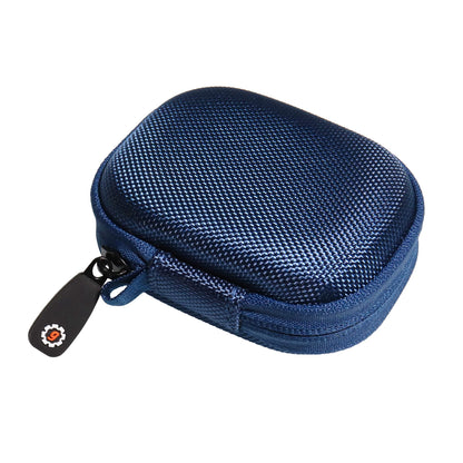 Designed Protective Case for Hearing Aid, Hearing Amplifier, Personal Sound Amplifier, Hearing Device, Listening Device, Strong Mini Case with Mesh pocket(Rose gold) GETGEAR